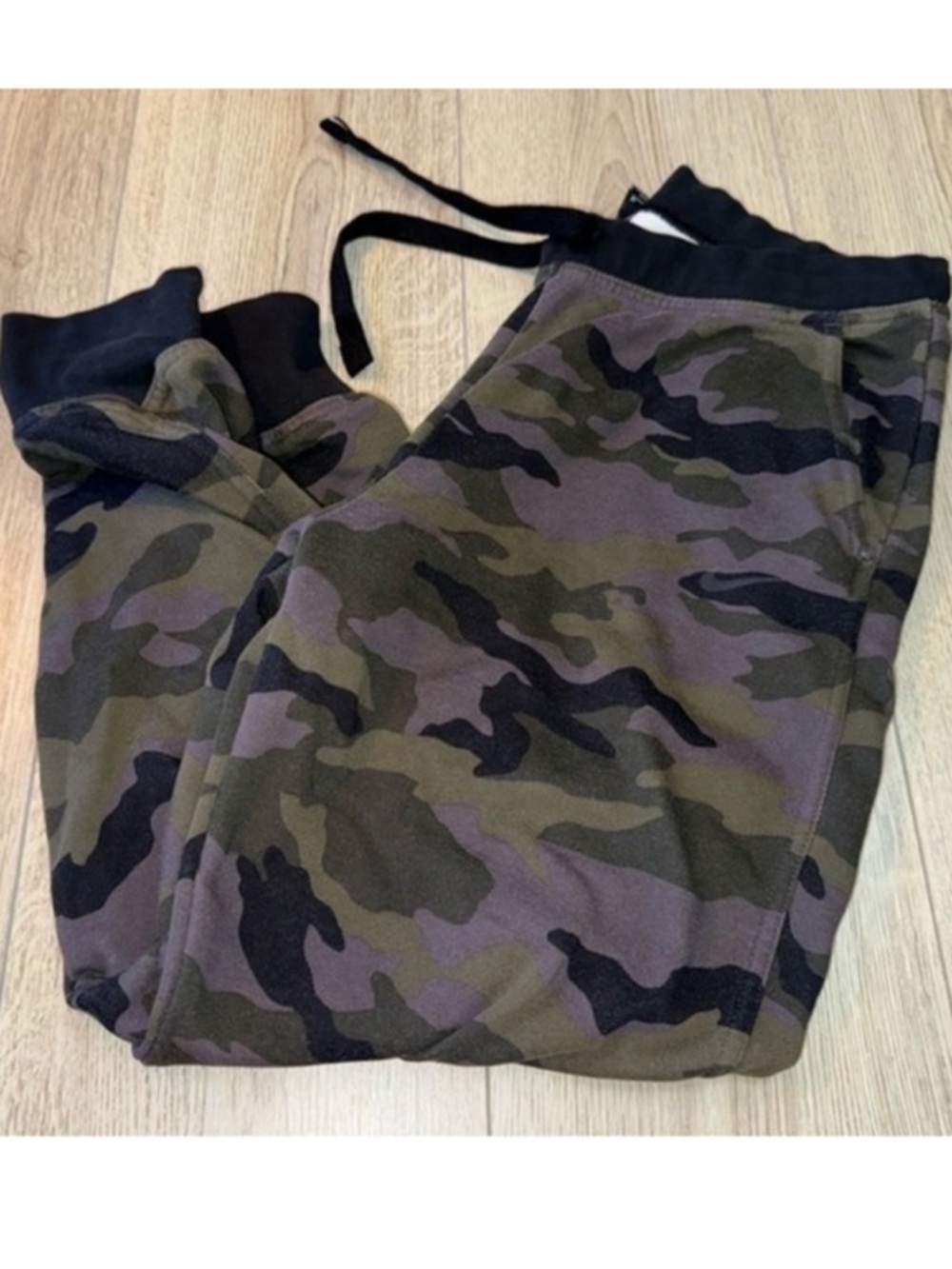 Nike Camo green black camouflage Track Joggers sweatpants